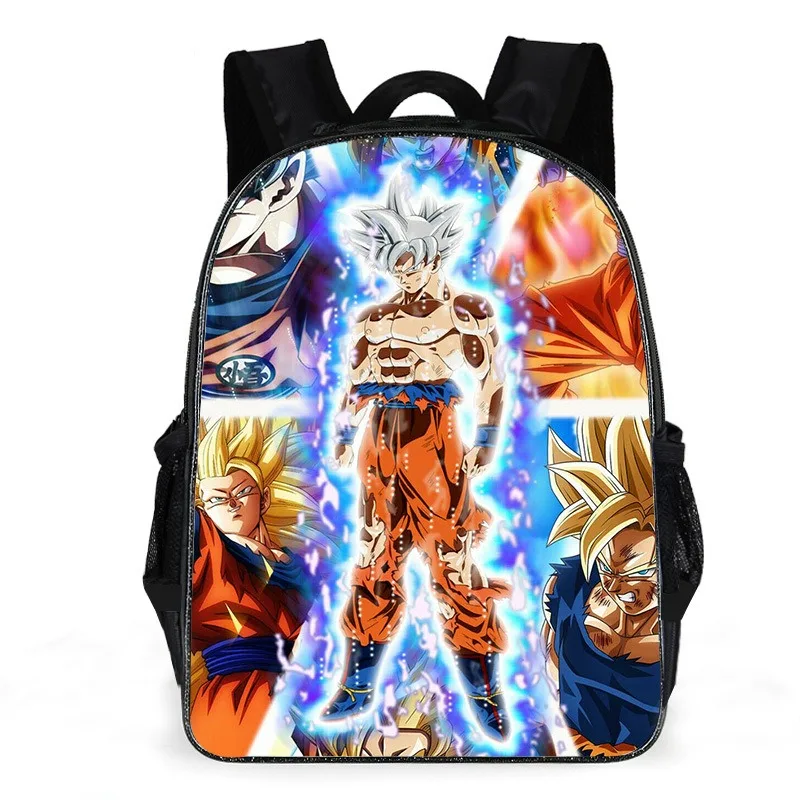 Dragon Ball Primary School Bag Children\'s Backpack Backpack Boys Girls Anime Kawaii Cartoon School Bag Mochila