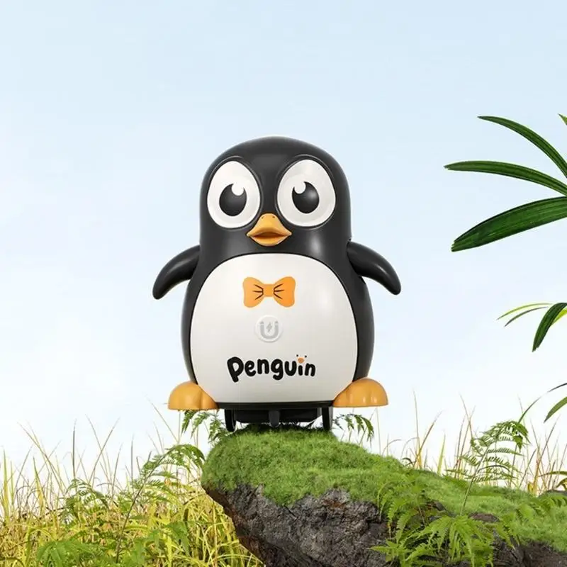 9cm Phim trẻ mới biết đi bò tạc học nhạc Penguin Dinasuar hình dạng đu cho trẻ Quà tặng bé trai