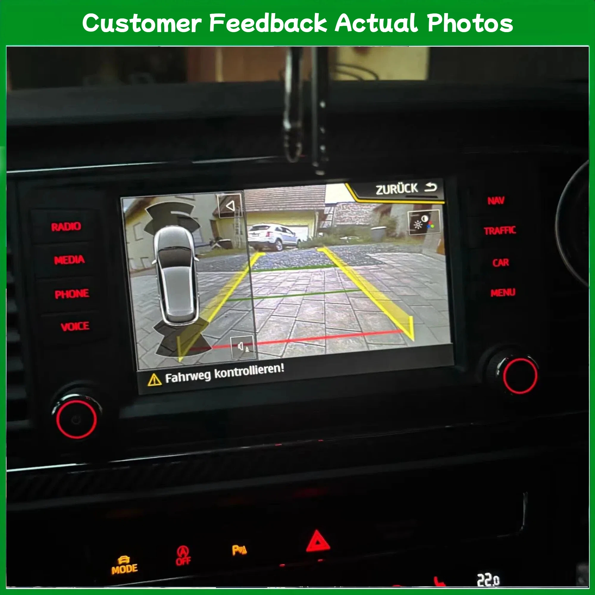 For SEAT LEON MK3 5F FR LE Hatch Coupe 2013 2014 2015 2016 2017 2018 2019 2020 HD Rear Reverse Backup Camera Without Coding