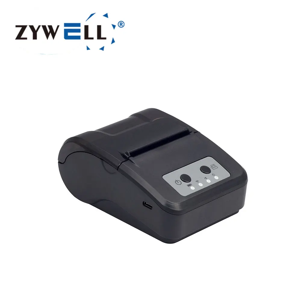 

Zywell ZM03 Portable Mini Mobile Supermarket Pos Retail System bluetooth 58mm Thermal Receipt Printer