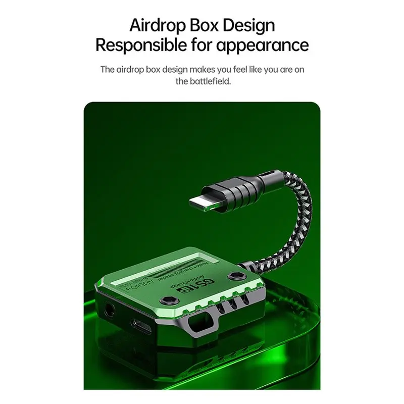 GS1 30W Fast Charging Adapter Audio Adapter for Aux 3.5mm Audio Converter for 12/13/14