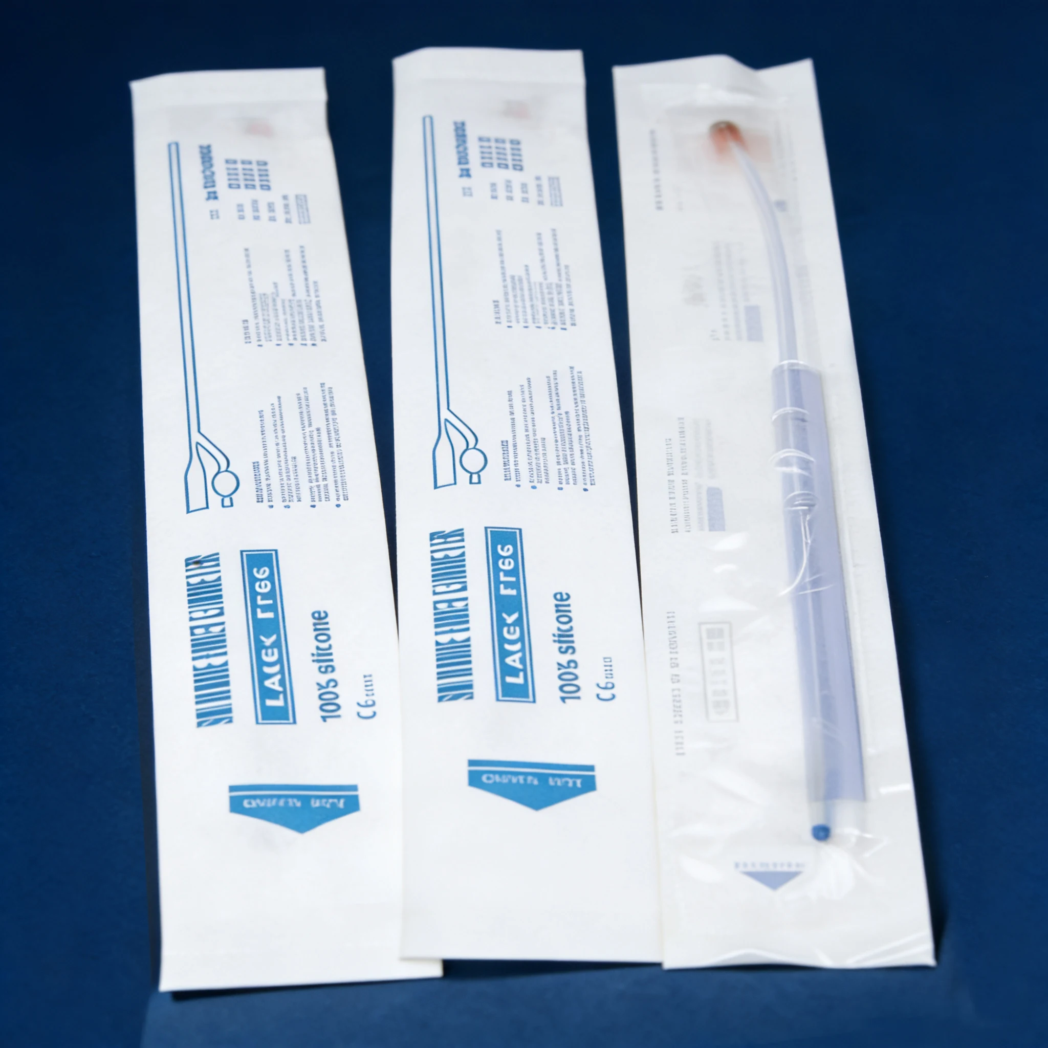 Silicone Double Balloon 2-way 3-Way External Urinary Catheter Disposable Sterile Consumables for Veterinary Hospital and Clinic