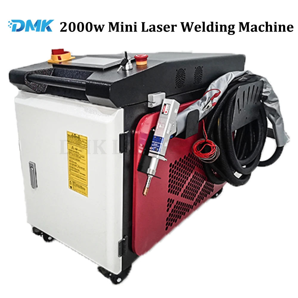 DMK 2000w Mini Laser Welder Water Cooling Handheld Laser Welding Machine for Metal Stainless Steel Aluminum Soldering