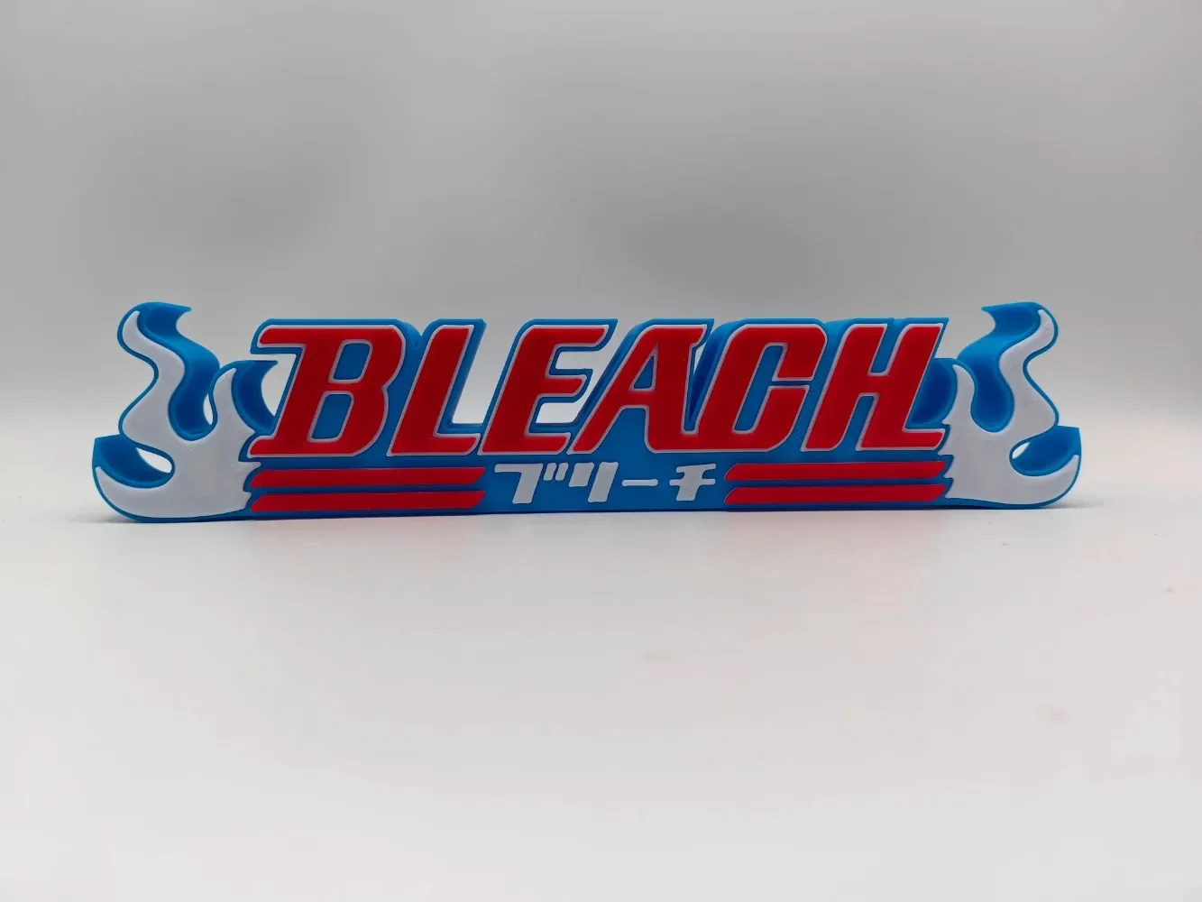 Anime Bleach 3D Tablica Imiennik Logo Stojak Lalka Znak dla Figurki Akcji Ichigo Model Lalka Rekwizyt Ekspozycyjny Drukowana w 3D Ozdoba Zabawka