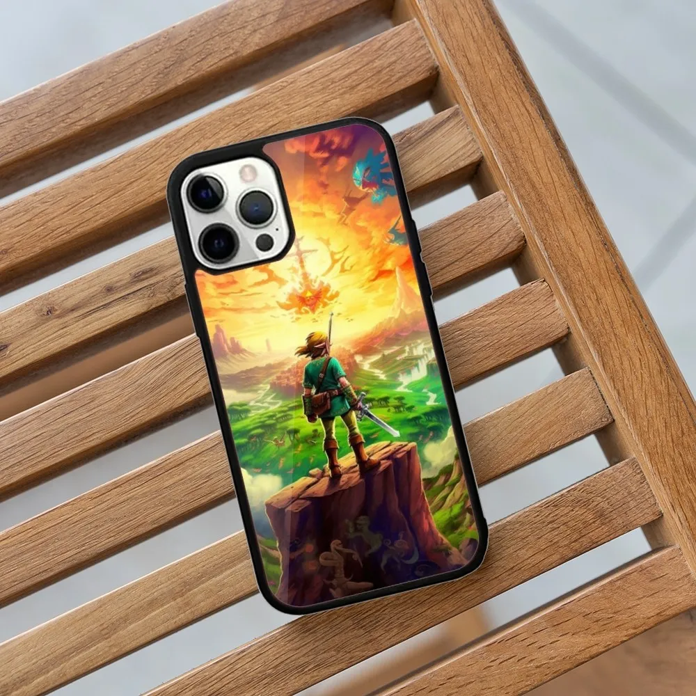 حافظة هاتف Breath of the Wild لهاتف iPhone 16,15,14,13,12,11,Plus,Pro,Max, Mini L-Legend Z-Zelda Magsafe شحن لاسلكي مغناطيسي