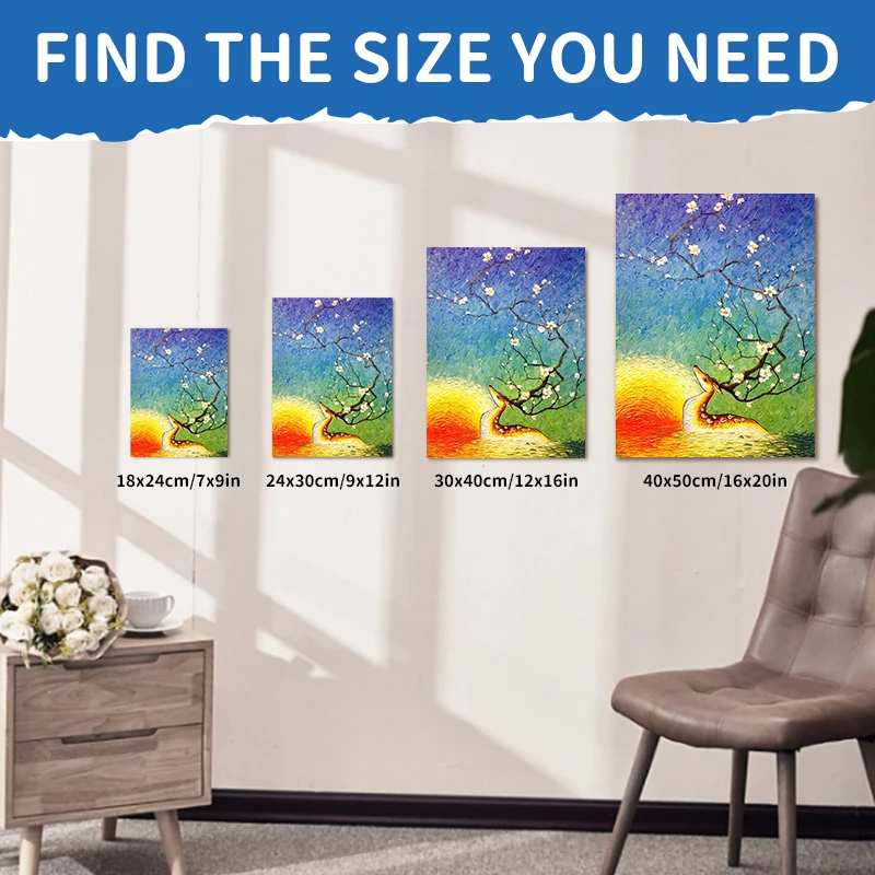 8pcs Art Painting Canvas Panels, Blank White Boards Set,7x9/9x12/12x16/16x20 in,for Painting Projects,Canvas for Hobbists,Adults