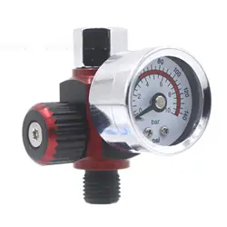 Paint Spray Air Pressure Regulator Accessories Pneumatic Tool Pressure Gauge