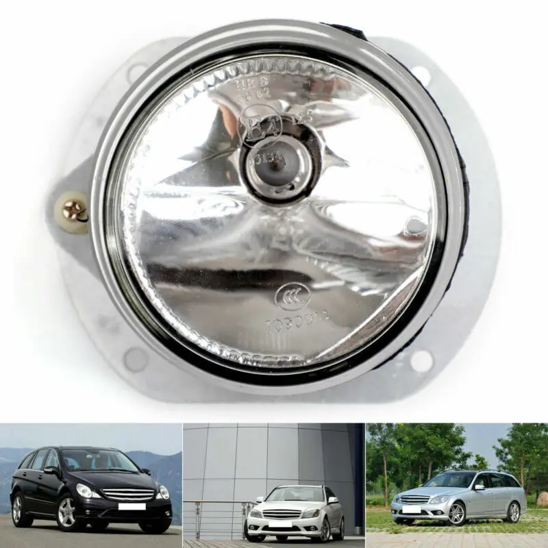 1X Front Fog Light Left Lamp For 2008-2010 Benz C300 C63 AMG C350 A2048202156 A2