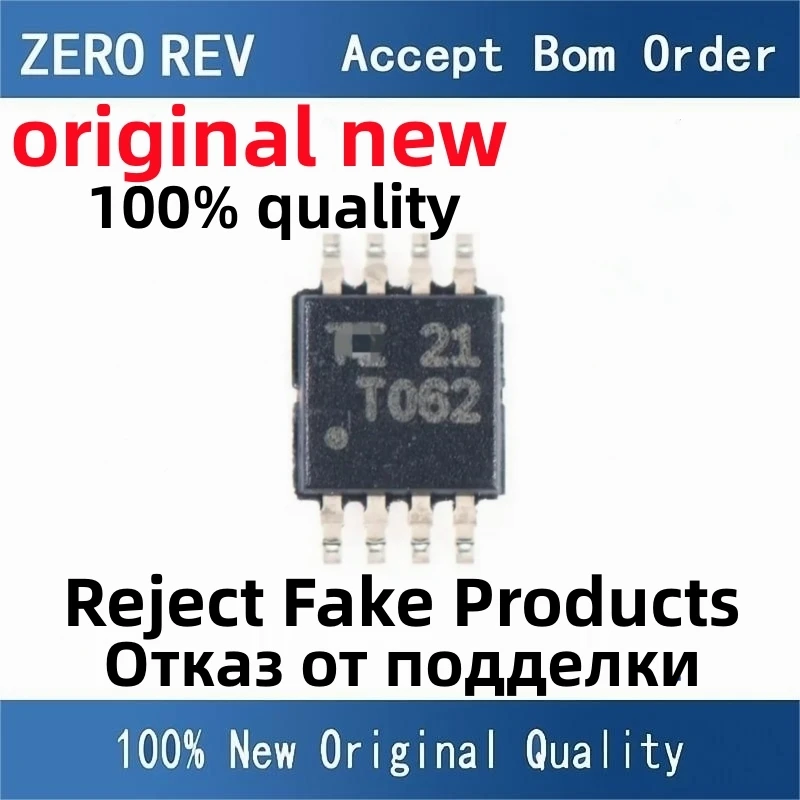 

5Pcs 100% New TLV9062IDGKR T062 TLV2372IDGKR APG TLV2333IDGKR 12Z6 VSSOP8 Brand new original chips ic