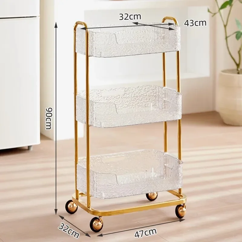 Salon Cart Removable Storage Furniture Auxiliary Eyelash Organizer Wheels Multi-Layer Storage Dental Clinic Cart