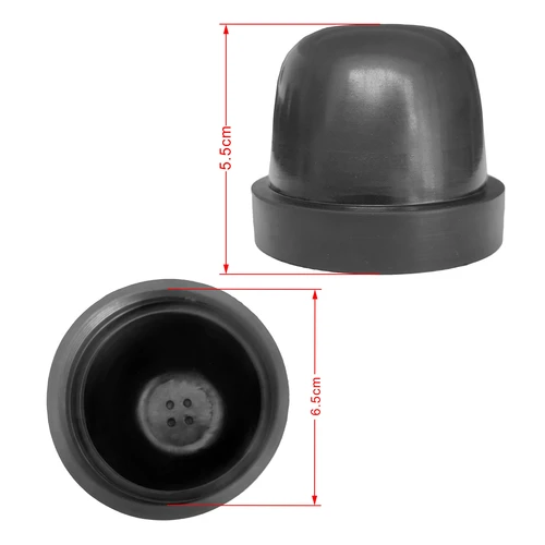 Imagen 2 del producto Cubierta antipolvo Universal para faro delantero de coche, carcasa de goma con sello, 2 piezas, 60/65/70/75/80/83/85/90/100/105mm de diámetro