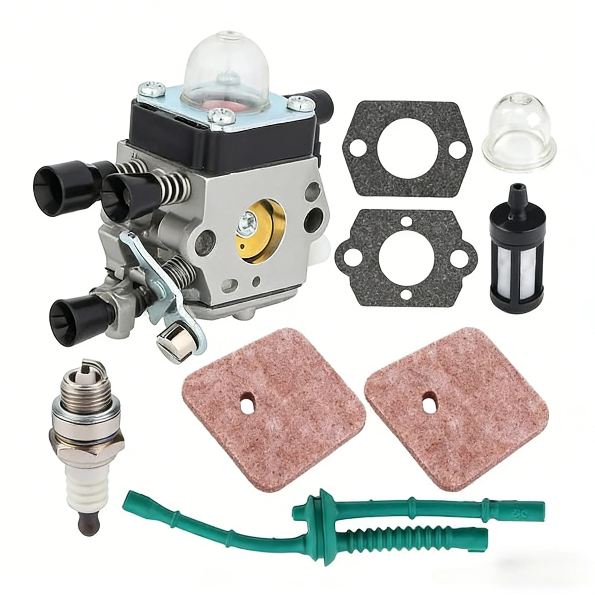

Подходит для карбюраторов STIHL HS45, FS38, FS55, FS45, FS46, FS55RC, HL45.