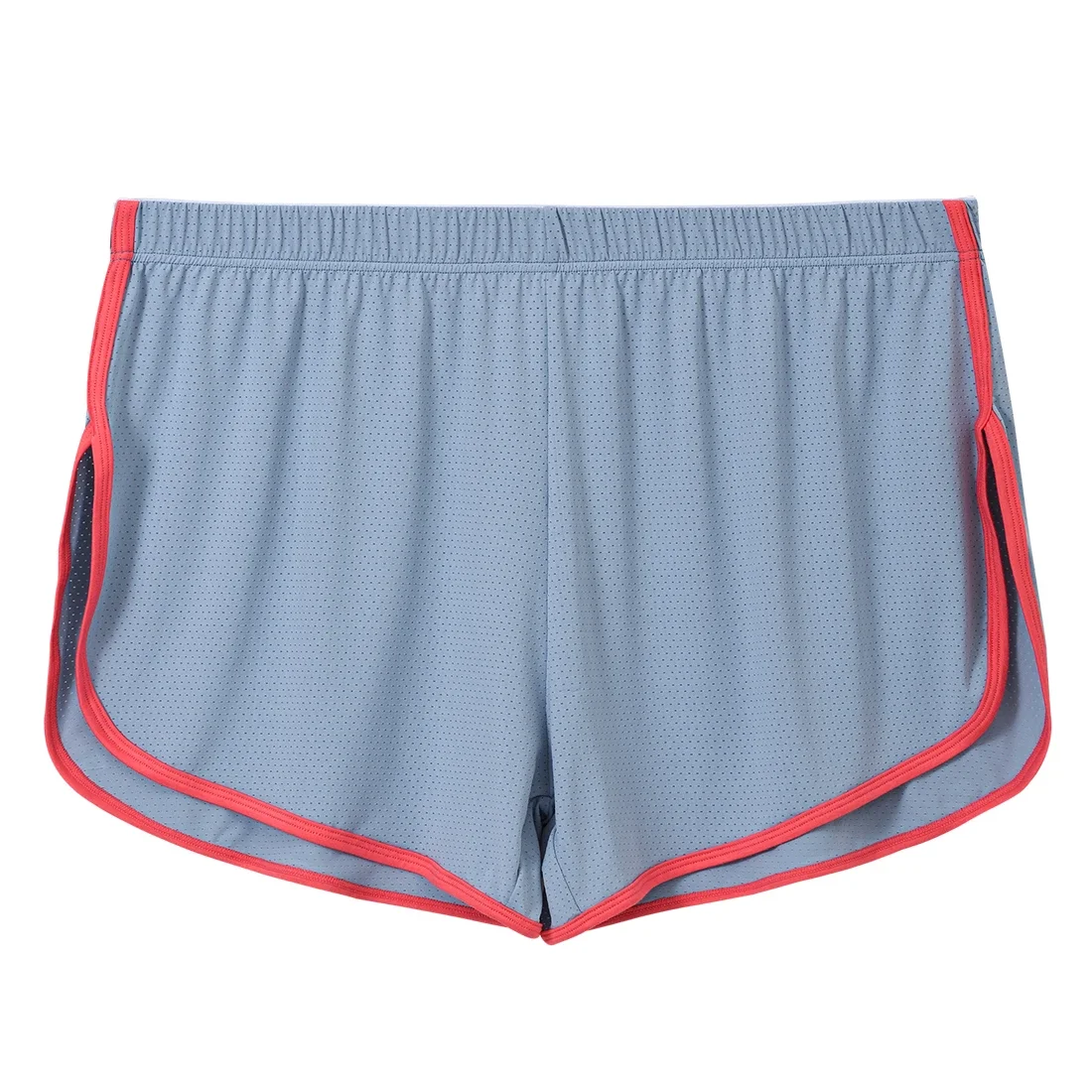 Jinshi Mens Boxer Briefs Shorts Side Split Loose Underwear SleepWear Comfort Breathable Boxers Briefs For Men