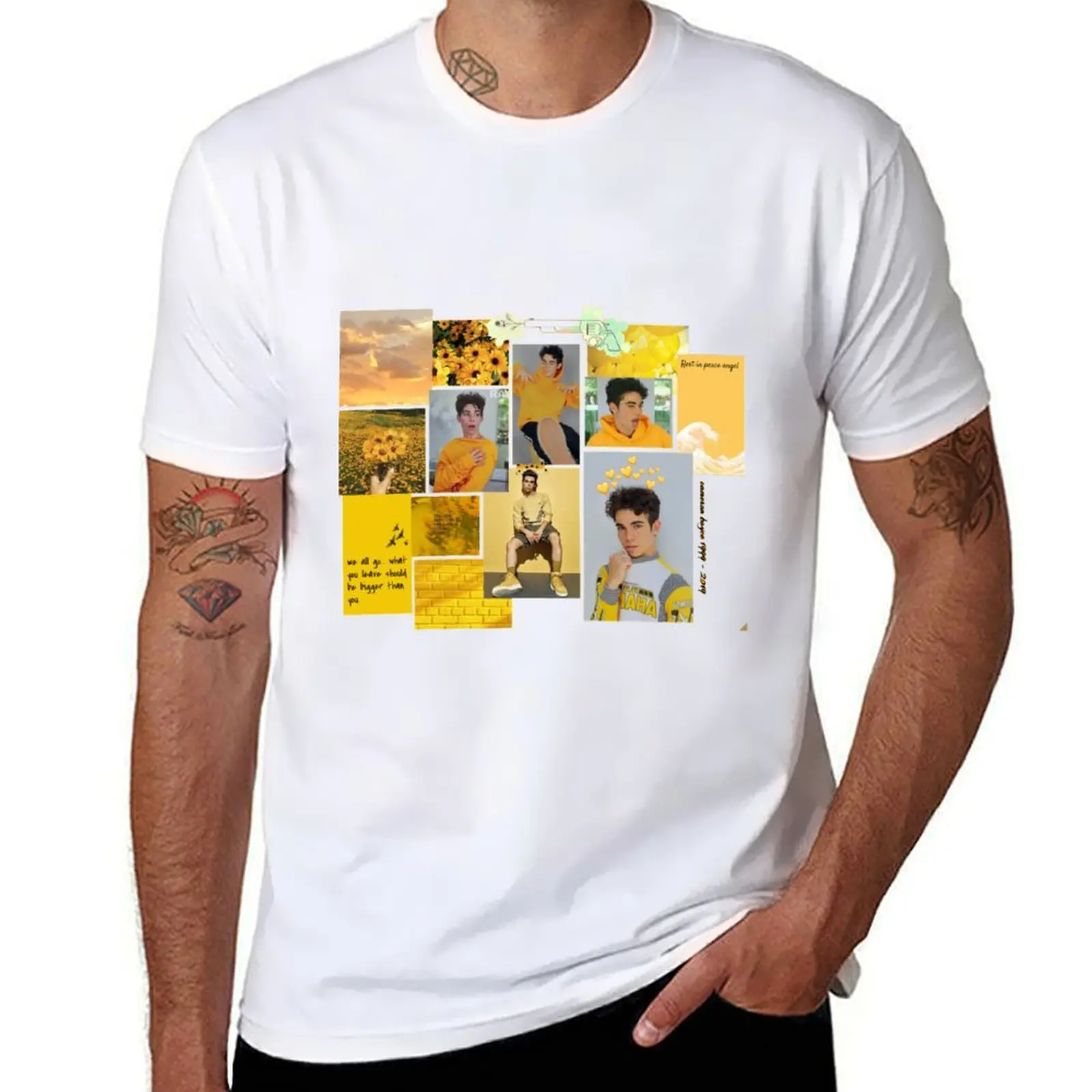 

cameron boyce T-Shirt man t shirt heavy cotton t shirts cotton 100% t shirts for man slim fit T-Shirt