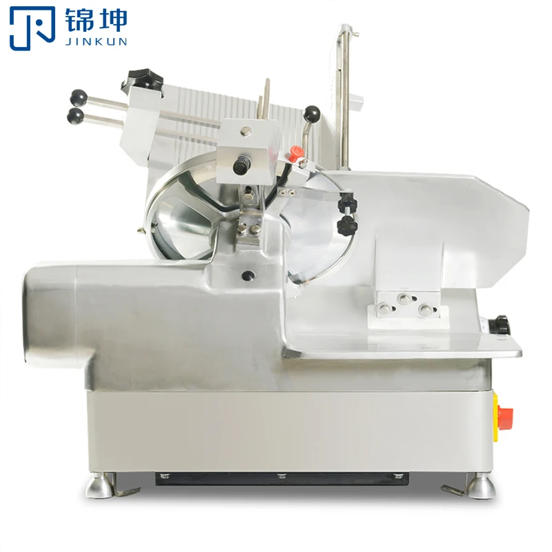 

Коммерческая полностью автоматическая электрическая мясорезка 320 мм с регулируемой толщиной нарезки для домашнего и фермерского использования