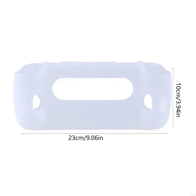 B2RD Full Coverage Protective Case for Ayn Odin 2 Console Clear White Cover