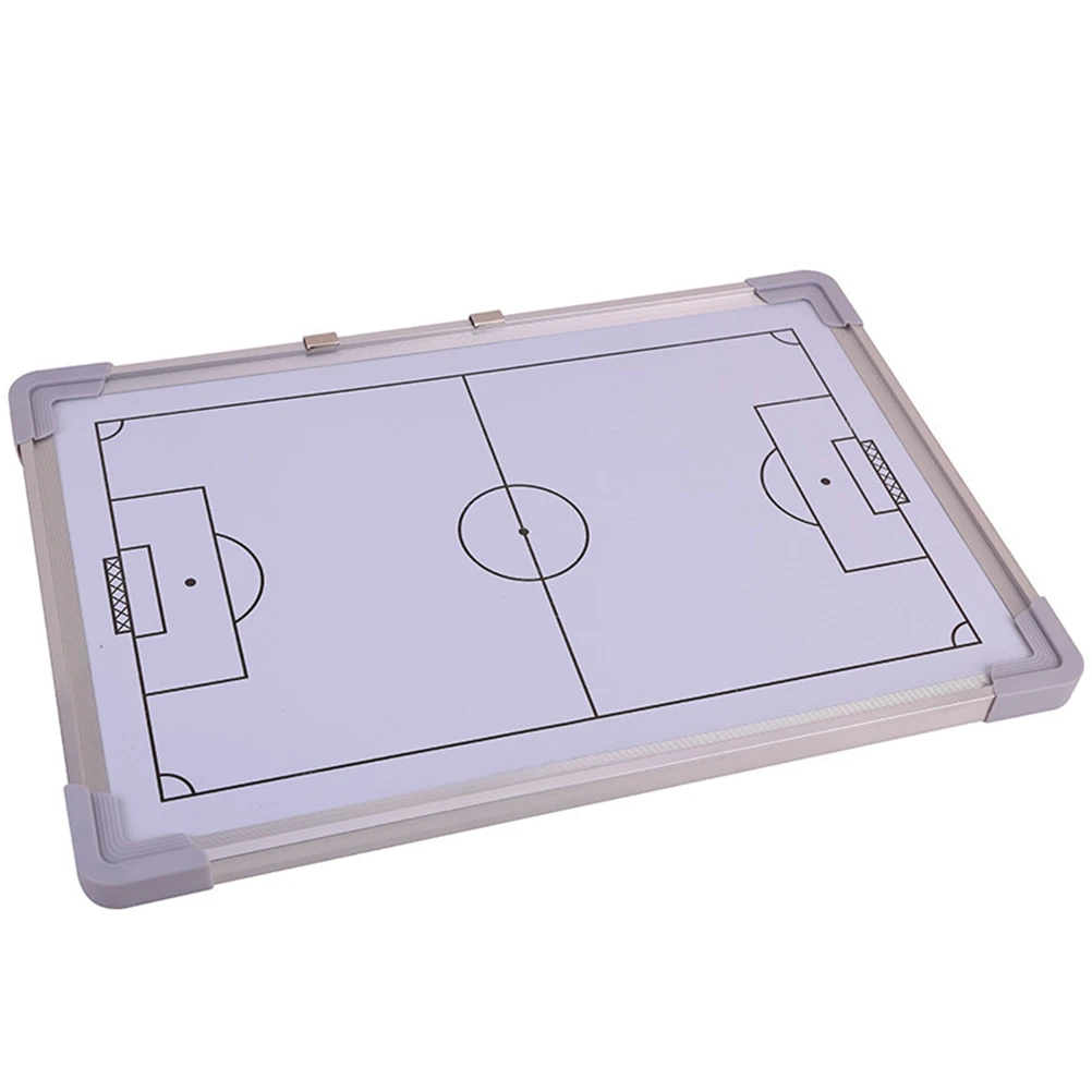 27 pcs Teaching Football Board Bright Colorful Training Aluminum Alloy Portable Soccer Practice Magnet Dry Erase Team