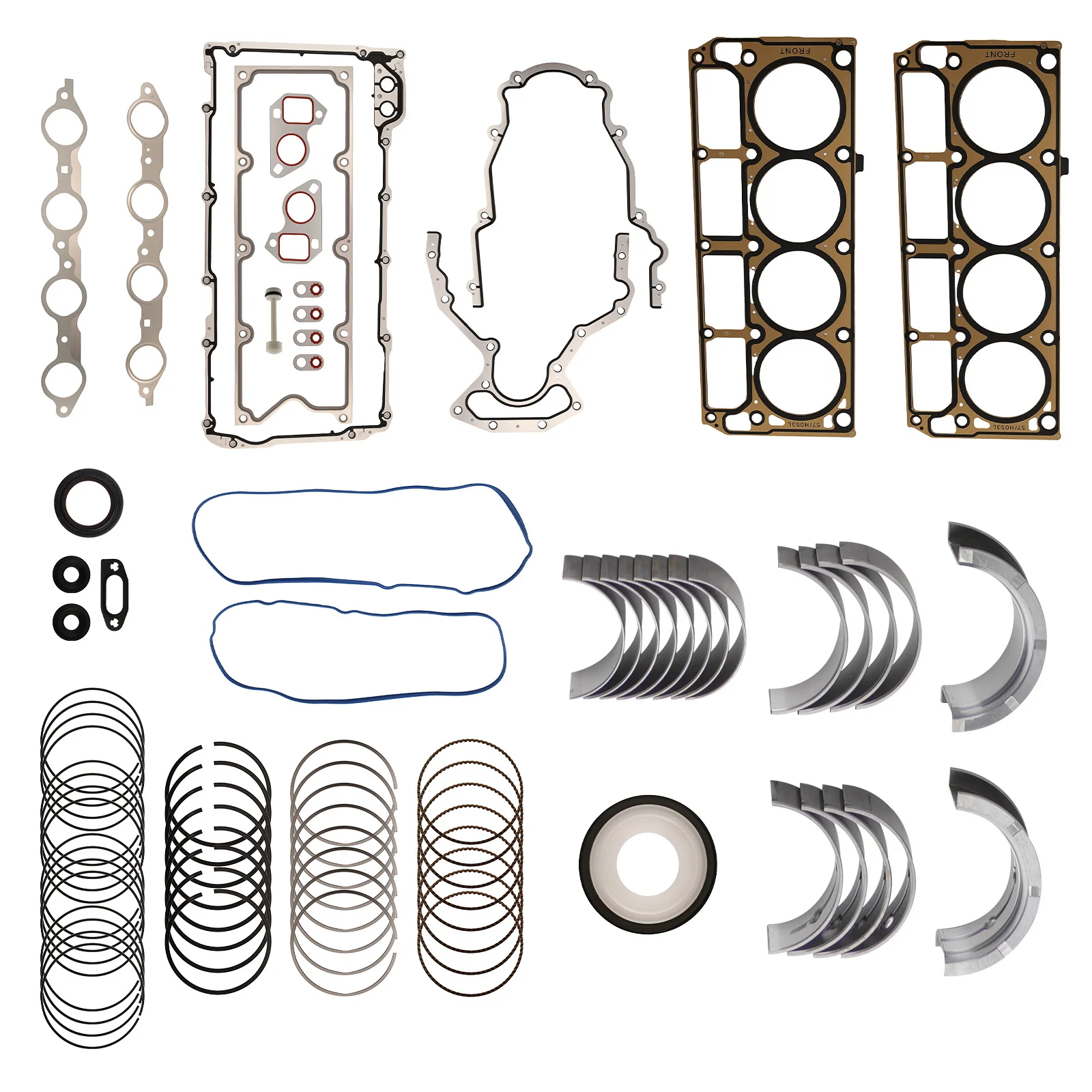 NEW Engine Rebuild Re-Ring Kit For 99-17 GMC Gen III 4.8L 5.3L 6.0L for 12558178