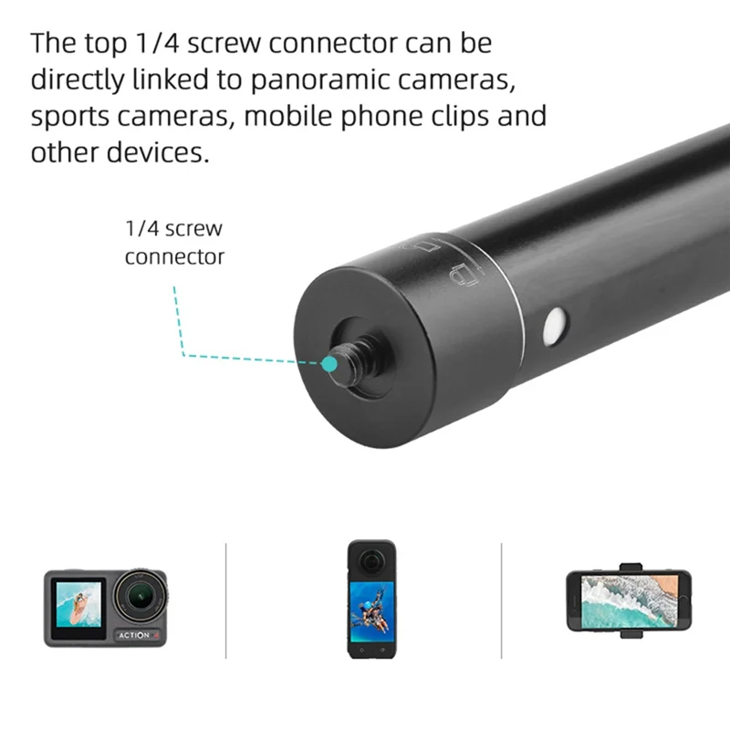 AK51-Per DJI OM4 SE Asta di prolunga Asta di prolunga telescopica Multi-Funzione Gimbal Selfie Stick OSMO Mobile6 Accessori