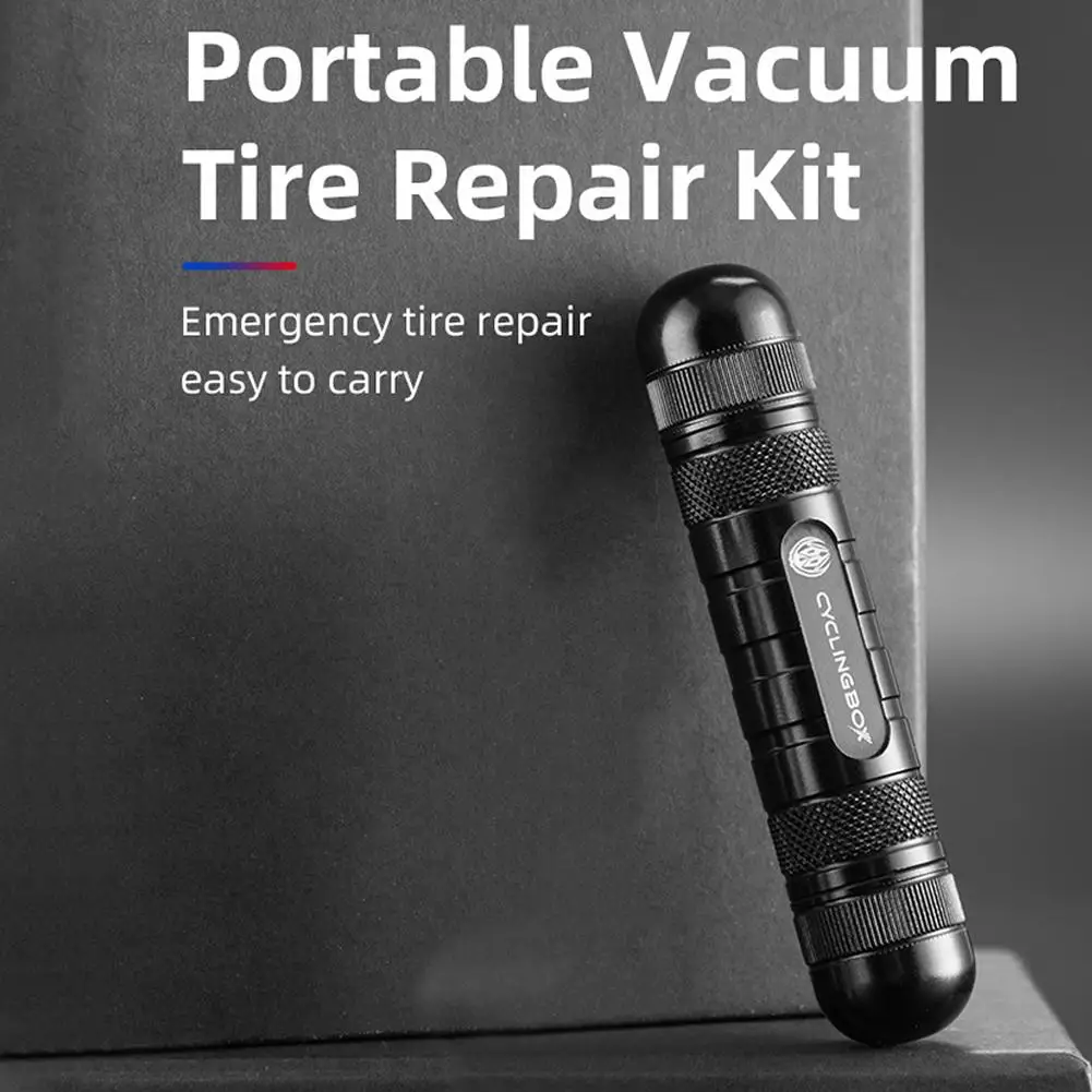 

Bicycle Tire Repair Kit Aluminum Alloy Practical Bike Bicycle Wheel Tyres Puncture Sealant Rubber Stripes Tools Accessories