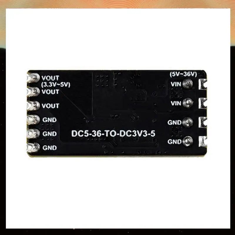 

DC-DC Buck Mini Module, Compact Size Easy To Integrate,Configurable 3.3V Or 5V Buck Voltage Regulation Ouput-Y05A