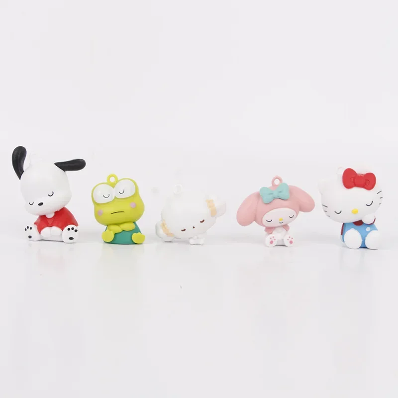 Sanrio Characters Shoulder-to-Shoulder Mini Action Figures - Collectible Mini Figure 1pc ramdom color