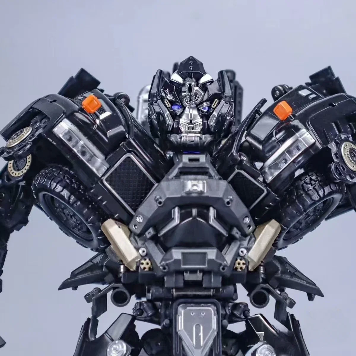 [2.0 VER IN STOCK NOW] WEIJIANG Transformation Black Apple M06 MPM06 M-06 23CM Ironhide 2.0 Enlarged Version Metal Action Figure