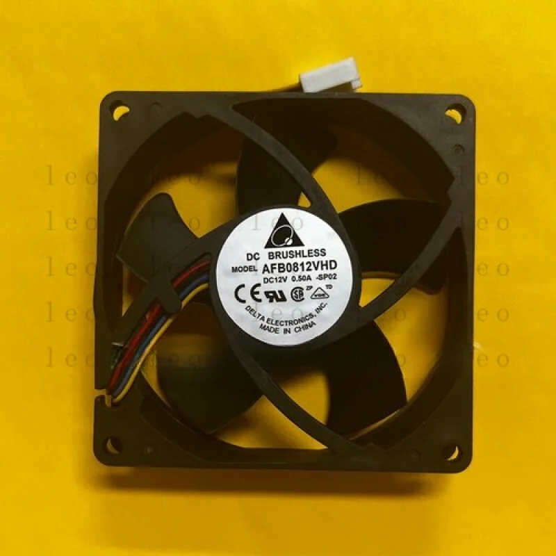 

FF 1 шт. AFB0812VHD 12 В 0,50 А 8 см 8020 4-проводной вентилятор большой объем воздуха # F5