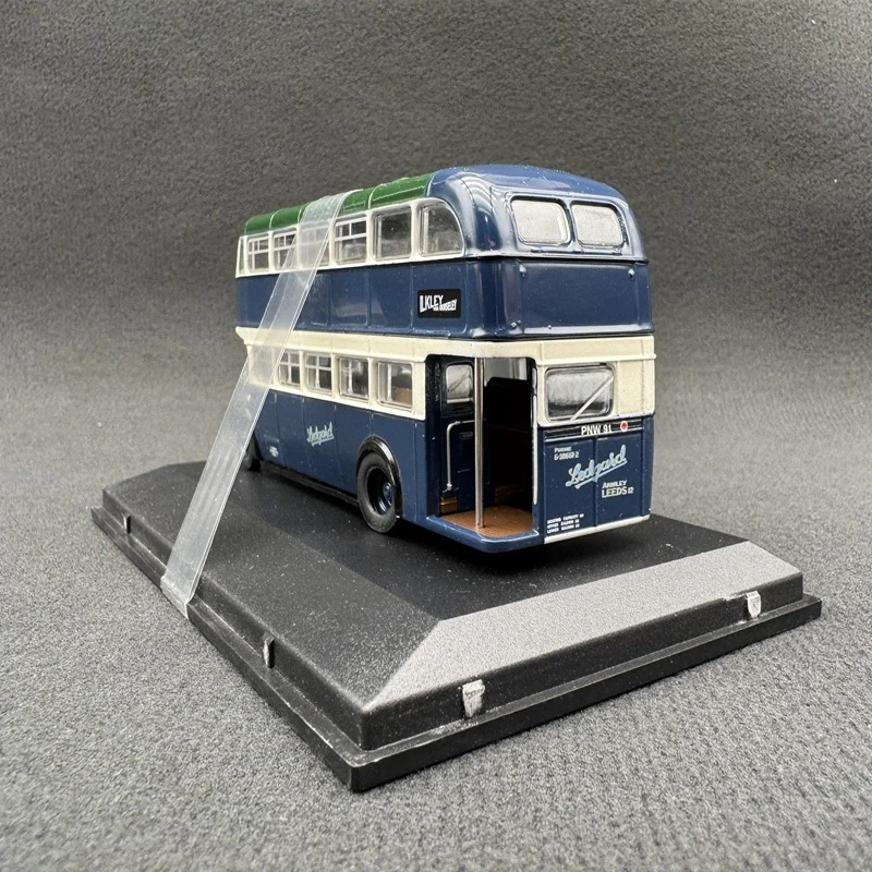 OXFORD 1/76 Skala Dwupiętrowy Autobus Metalowy Model Symulacyjny Statyczny Kolekcjonerski Dekoracja Prezent na Święta Zabawka Pamiątka
