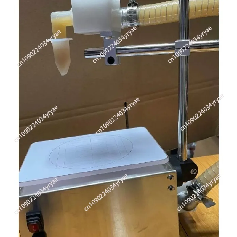 5KG Smart Honey Filling Machine 2022 New Commercial Gear Pump Driving Input Honey Liquid Automatic Max Filler Food Processor