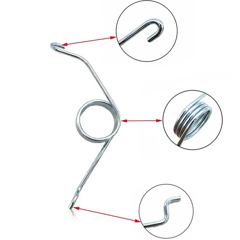 Ressorts de retour de frein à main arrière, levier de frein de stationnement arrière, étrier, acier inoxydable, verrerie 0615296, verrerie 0615295,