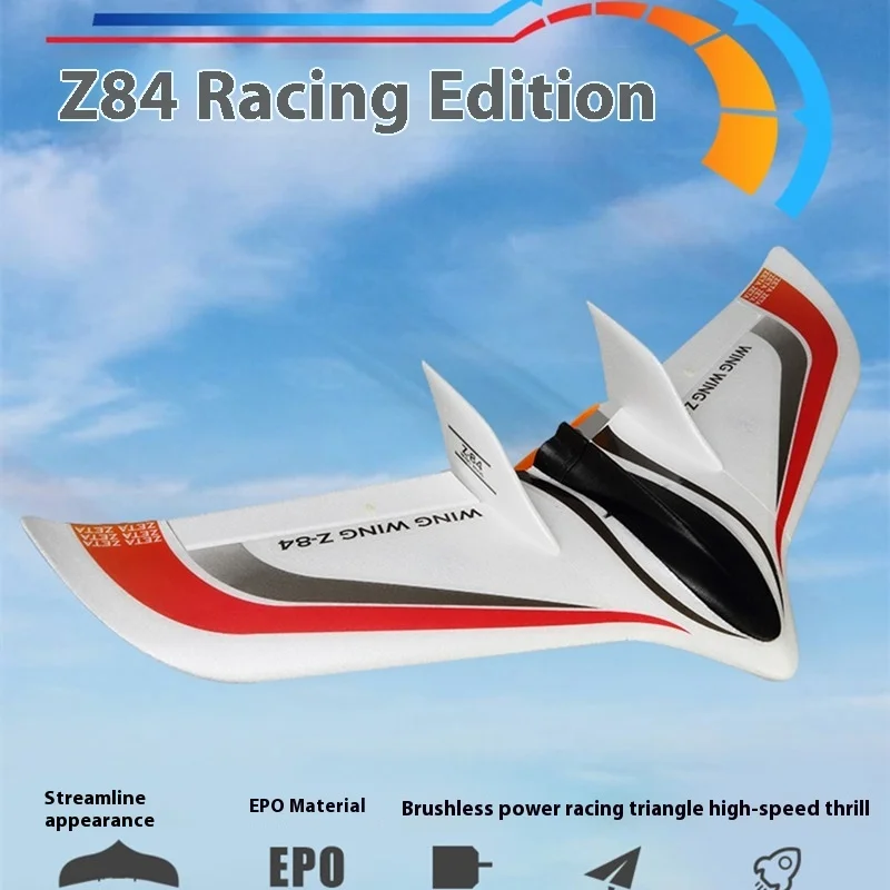 Triangle Wing Flying Wing Racing High-Speed Model Remote-Controlled Aircraft With A Drop Resistant Wingspan Of 840mm Fpv
