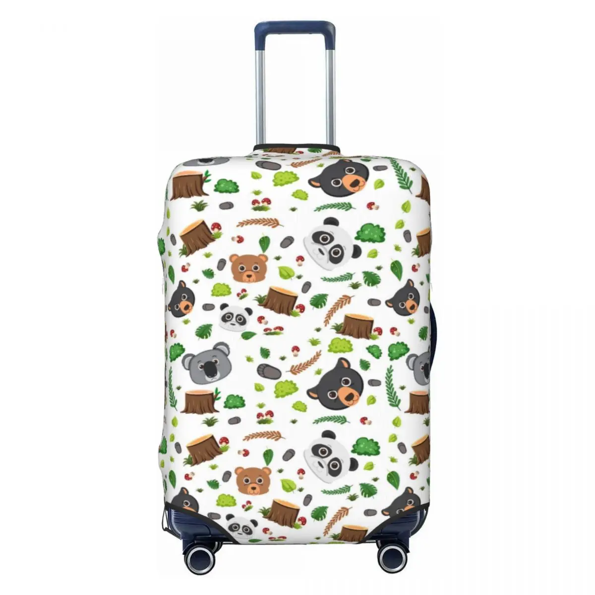 

Чехол для багажа с милыми животными и коалами, эластичный защитный чехол для дорожного чемодана с австралийским медведем, подходит для 18-32 дюймов