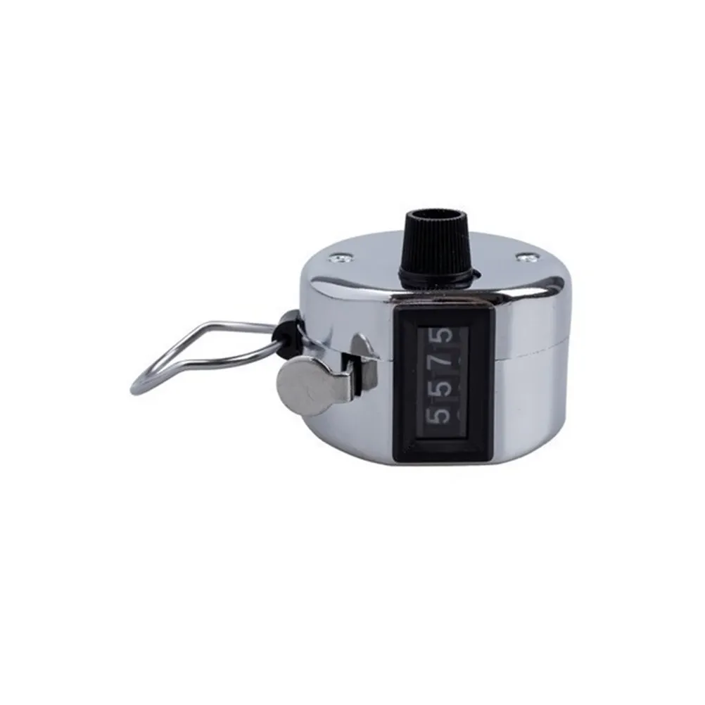 Mini Hand Tally Counter Metal 4 Digit Counting Device Portable Number Suitable for Sports Punch Imprinter - view 4