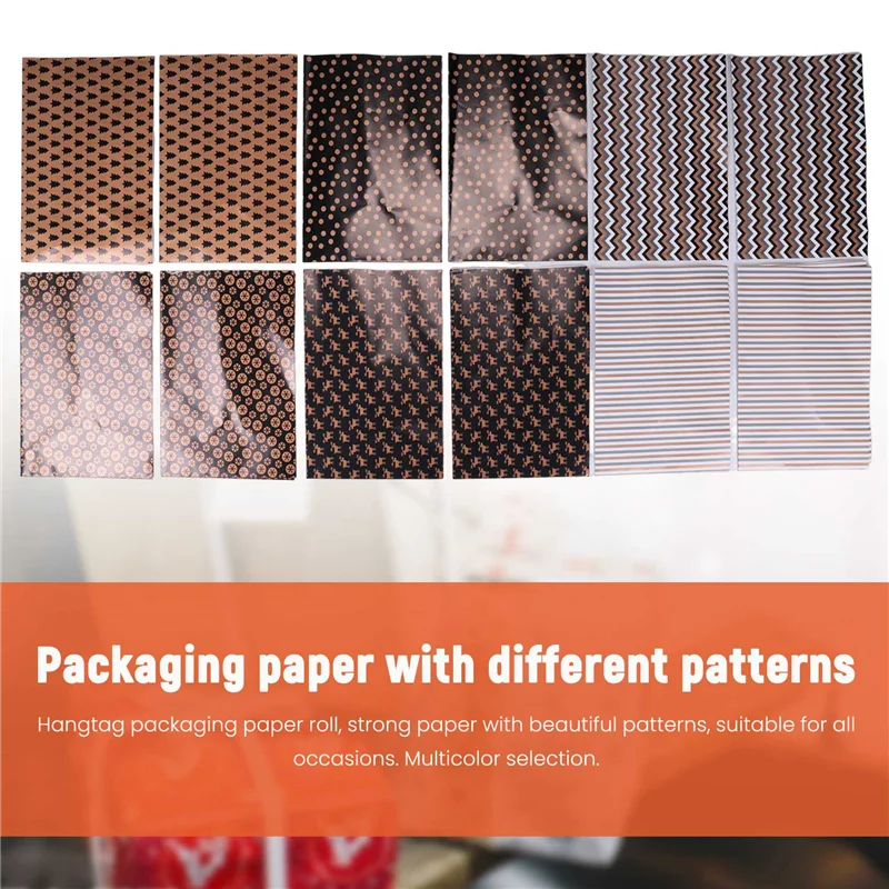 Popular 12 Sheets Christmas Wrapping Paper,Gift Wrapping Paper With 6 Different Patterns,Wrapping Paper For Christmas