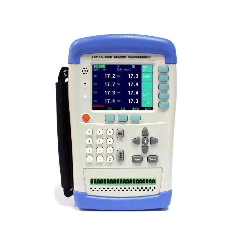 

Handheld multi-channel temperature tester, multi-channel recording inspection instrument