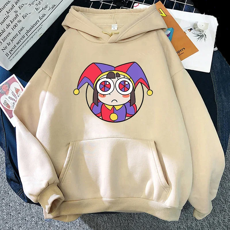 

2024 New THE AMAZING DIGITAL CIRCUS Pomni Hoodie Streetwear Woman Graphic Sweatshirt Casual Long Sleeve Winter Pullovers Clothes