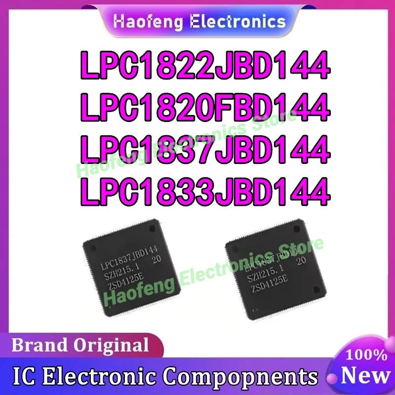 LPC1837JBD144 LPC1822JBD144 LPC1820FBD144 LPC1833JBD144 LPC1837JBD LPC1822JBD LPC1820FBD LPC1833JBD IC Chip LQFP-144 in stock