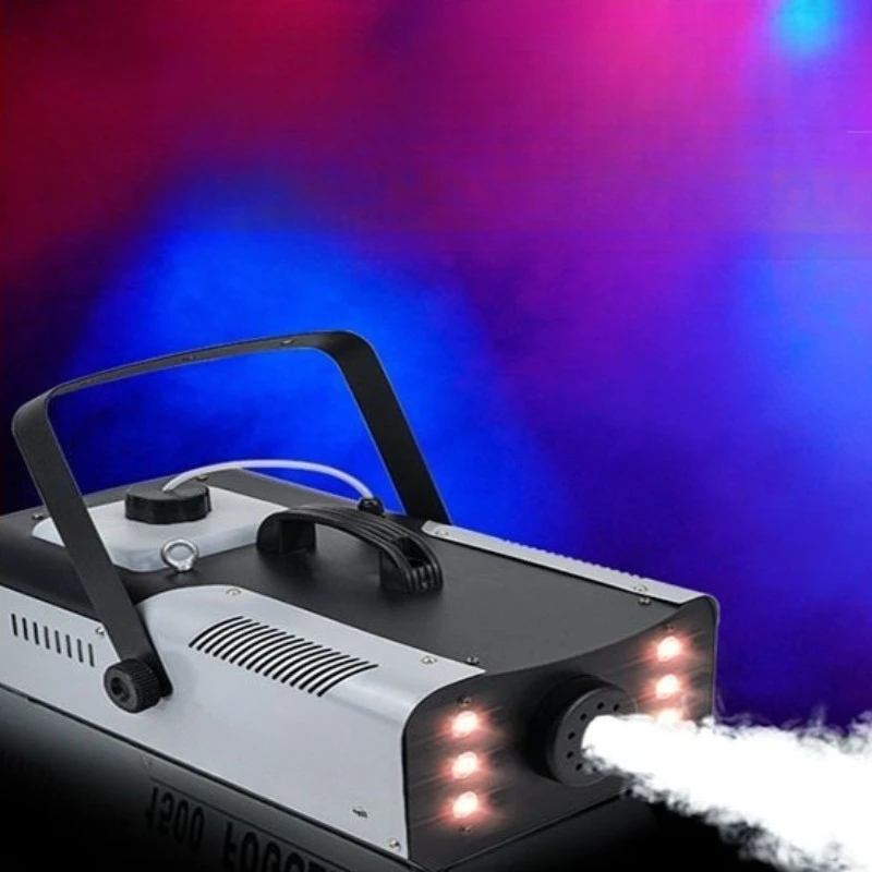 Small Portable  LED Stage Fogger Spray Wedding Smog Maker  Constant Temperature