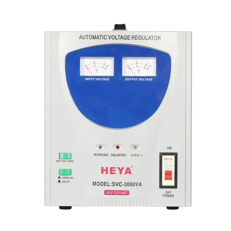 YYHC-High-Precision 3KVA Power Protector Single Phase 220V Servo Motor Type Automatic Voltage Regulator AC SVC Use Voltage