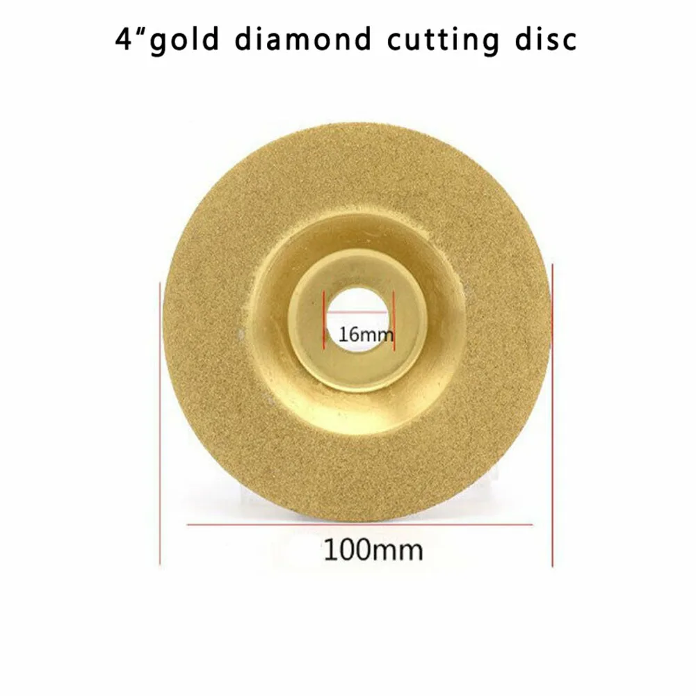 100mm Diamant Schleifen Rad Glas Keramik Kreissäge Klinge Holz Metall Schneider Trennscheibe Holzbearbeitung Für Winkel Grinder