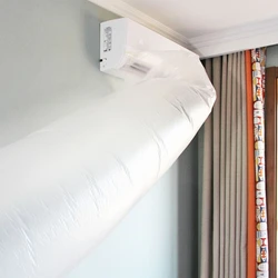 Air Conditioner Blowing Bag Air Conditioning Extended Pipe Flexible Blowing Bag Guide Duct Bag Foldable 8/10/12/16m Dropshipping
