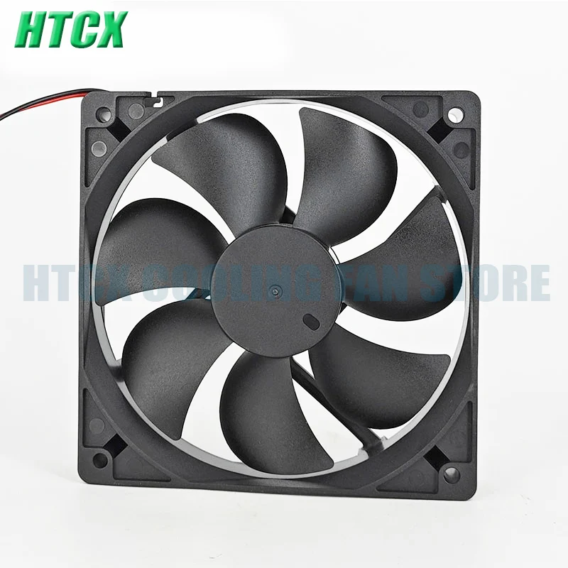 New 12025 D12BH-12 DC12V 12CM Silent Cooling Fan Fan Fan