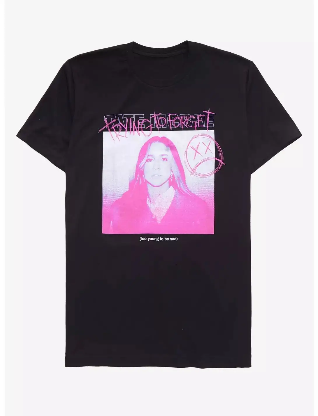 تيت ماكراي أنثى المغنية شارع العليا الرجعية الهيب هوب نمط مطبوعة فضفاضة القطن الخالص قصيرة الأكمام تي شيرت للرجال والنساء #1