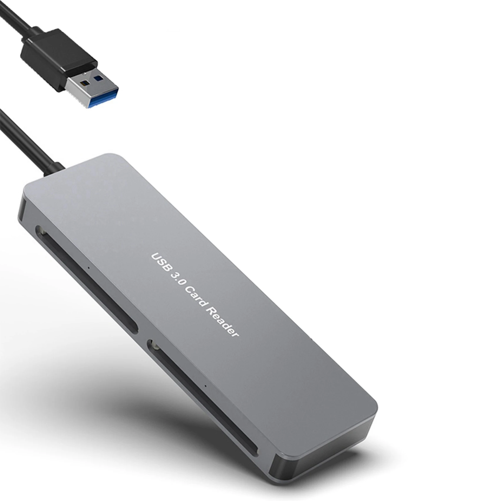 Exquisite-2X USB 3.0 Multifunction Card Reader Cfast/CF/XD/SD/TF Card Reader 5 In 1 USB Card Reader 5Gbps For PC Laptop
