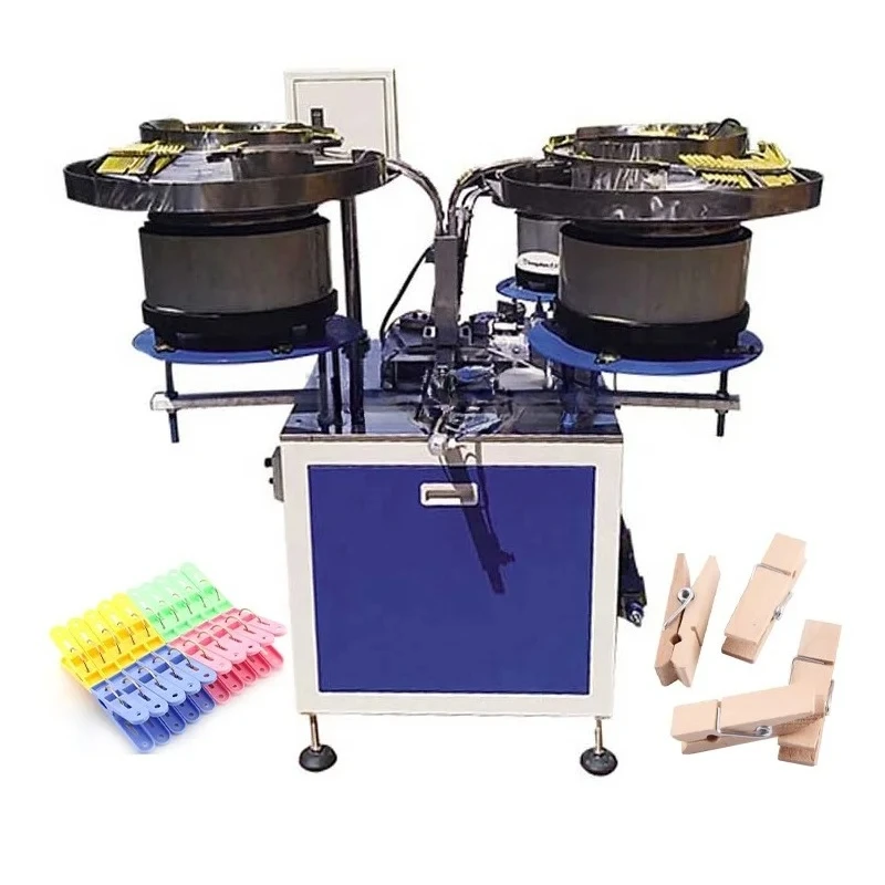 Factory Direct Sales Plastic Clothespins Machine / Plastic Clothes Peg Making Machine / Clothespin Assembly Machine