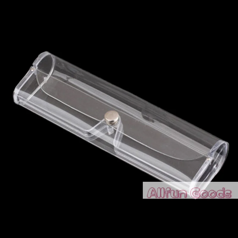 [TG835]Ultralight Portable Reading Glasses Case Box Transparent Small Storage Holder Eyeglasses Organizer for Men and Women