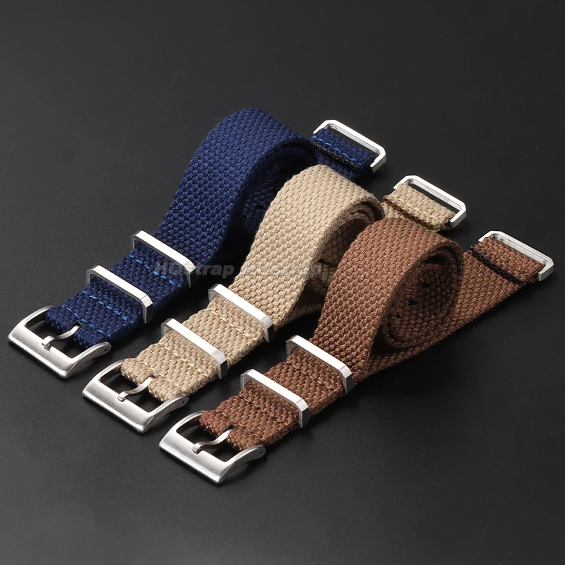 Canvas Strap 20mm 22mm Watch Band Nylon Wristband Sport Soft Comfortable Bracelet for Seiko Watchband Universal Replacement Belt