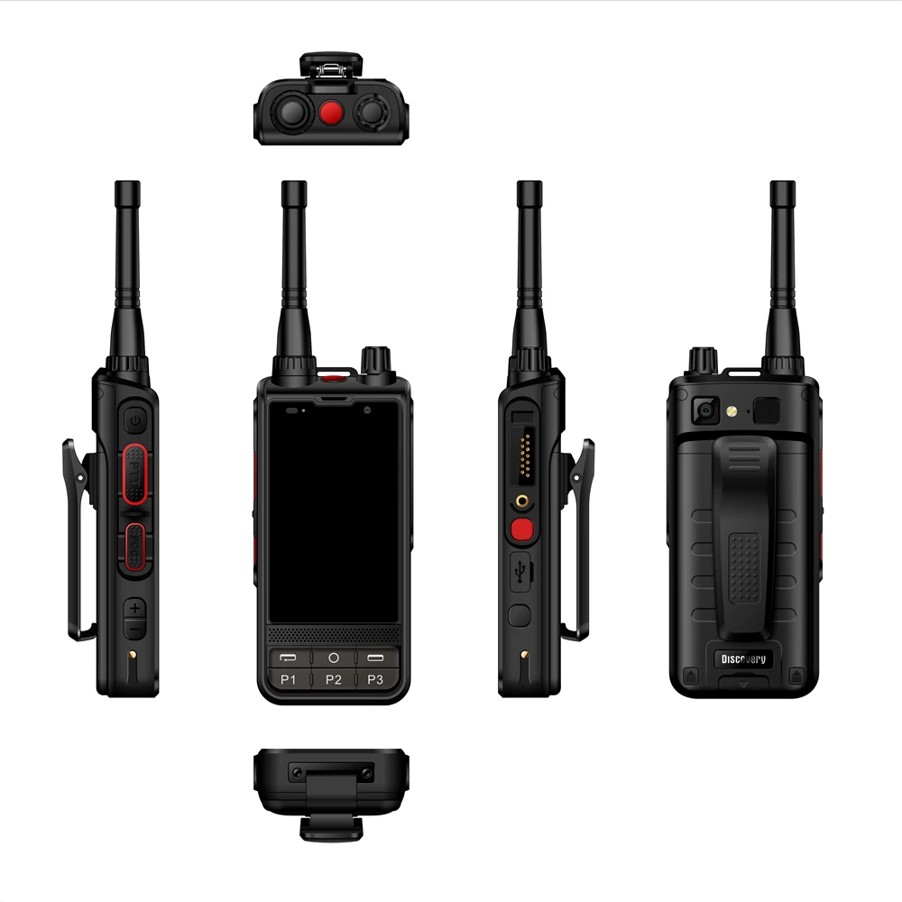 ​NEW W6+ Walkie Talkie 4G Network Radio Android 10 Unlock LTE/WCDMA/GSM POC Radio Work with Real PTT Zello with WIFI