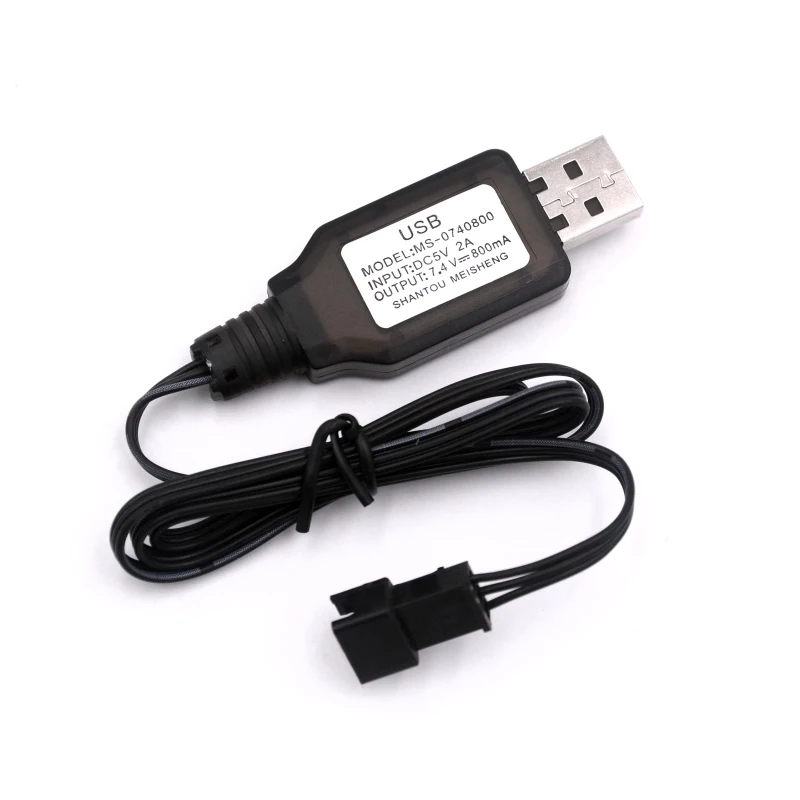 MN82 Remote Control Car Battery MN128 MN78 7.4V 2600mAh Battery Charger LC79 for Off-road Climbing Remote Control Car